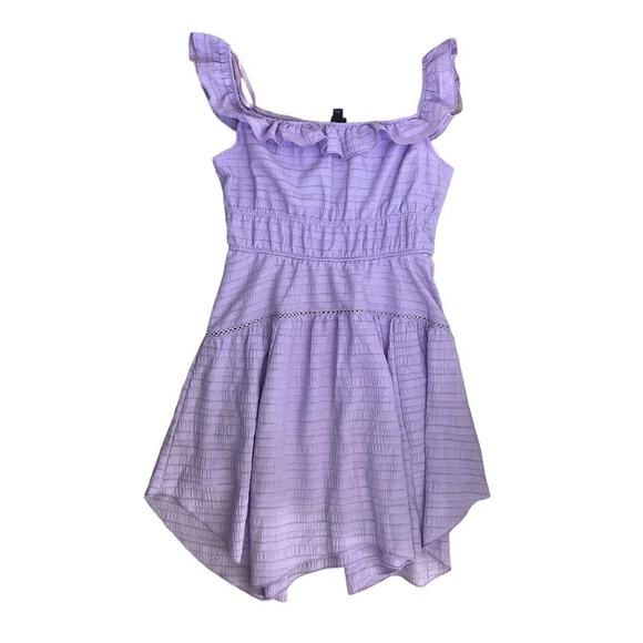 New Wild Fable Women’s Ruffle Tiered Dress Lavender Small - Picture 1 of 4